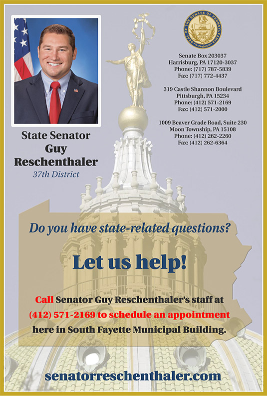 Senator Reschenthaler Appointment Flyer